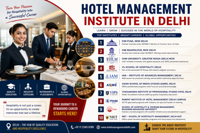 hotel management course in delhi